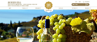 廈門康淳酒業(yè)網站建設